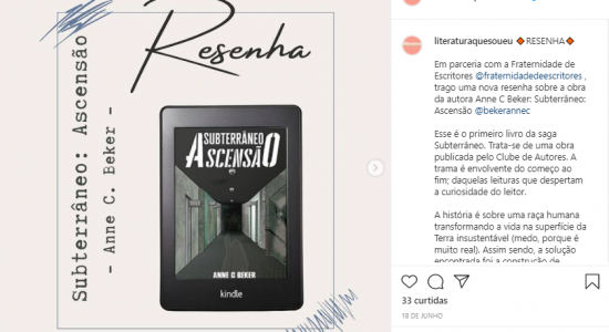 Instagram @literaturaquesoueu